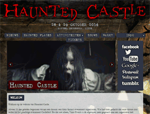 Tablet Screenshot of hauntedcastle.nl